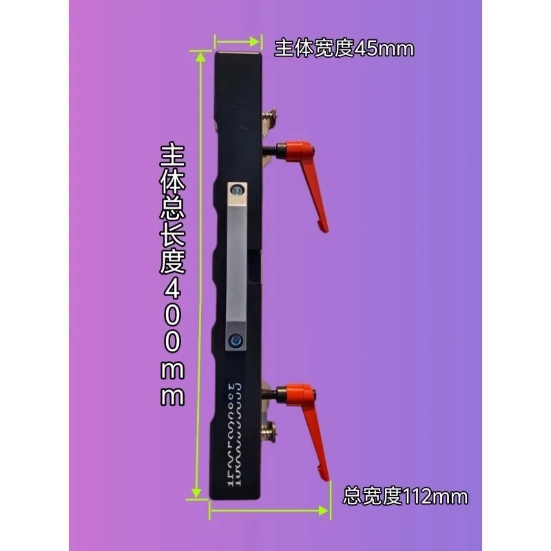 Magnetic Elevator Guide Rail Alignment Tool With Knife Edge Ruler, Fixture For Elevator Rail Installation & Maintenance