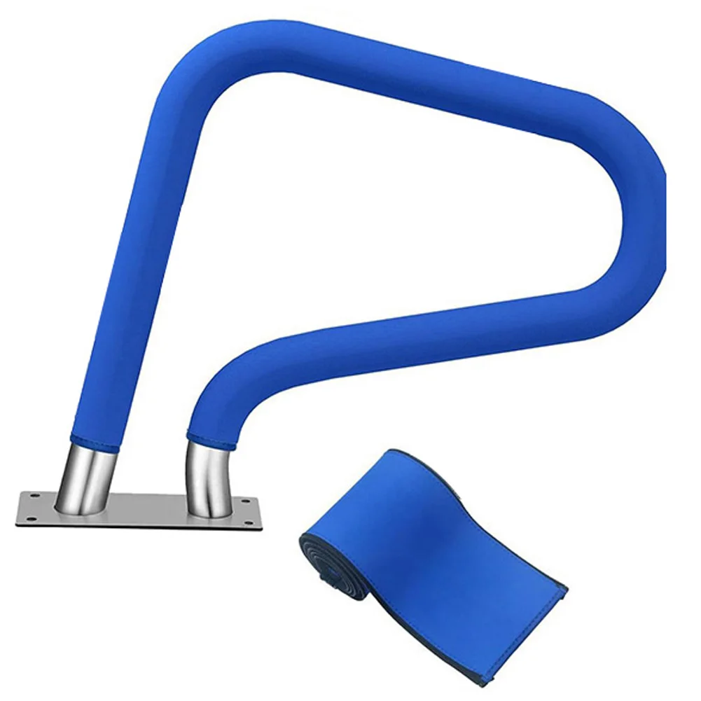 

Pool Railing Covers with Zipper Slip Resistant Neoprene Fabric for Handrails and Ladders in For Inground Swimming Pools