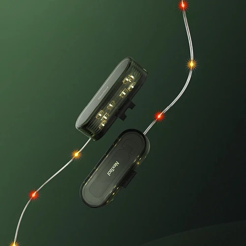 Imagen 2 del producto NexTool-luz centelleante multifuncional para acampar al aire libre, lámpara de ambiente, luces de advertencia para ciclismo con tira de 2M, resistente al agua IP67