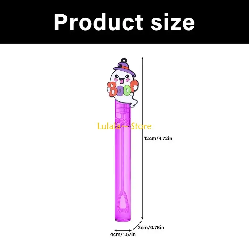 Y4QA Halloween Kids Bubble Blower Giocattolo a forma pipistrello per il divertimento Halloween e il per il