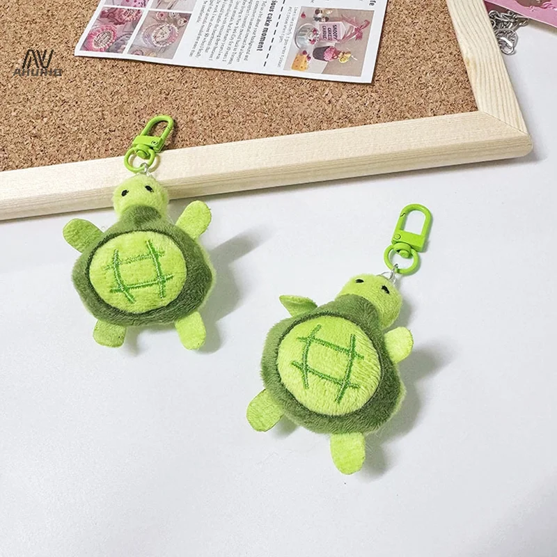 

Cute Plush Turtle Plush Doll Toy Keychain Pendant Cartoon Little Turtle Keyring Backpack Charms Car Bag Decor Kids Birthday Gift