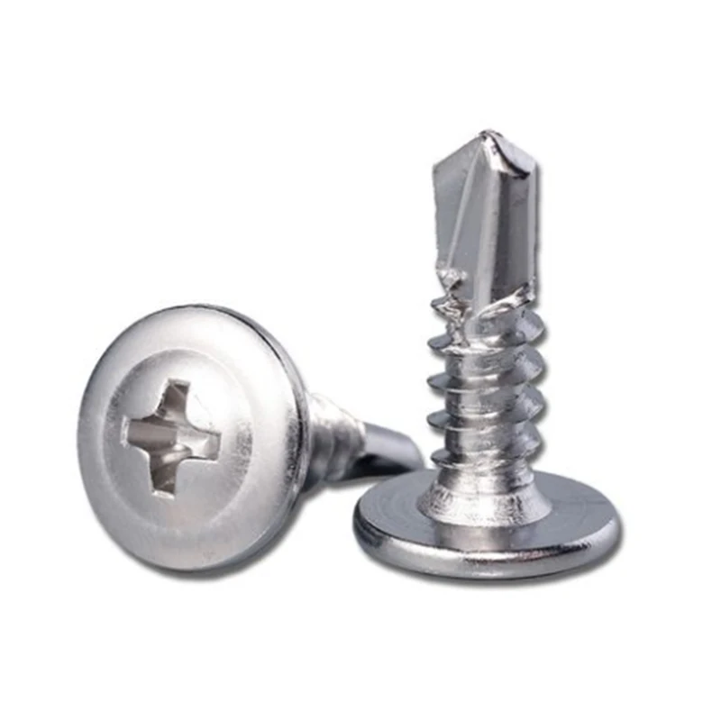 

410 stainless steel round head Wass drill tail screw r screw dovetail drill M4.2 M6.3 self-tapping screw tapping