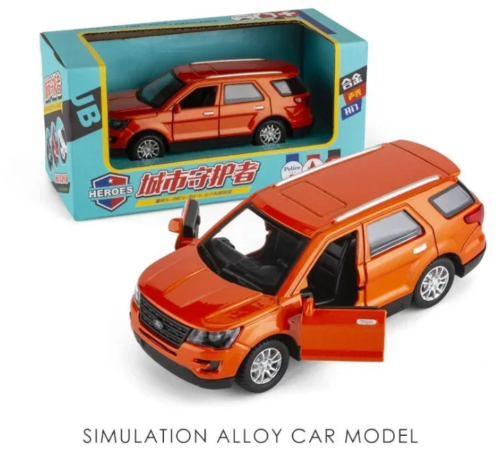 1:36 Ford Explorer Alloy Car Model Diecasts & Toy Vehicles For Children Gifts Boy Toy Free Shipping Original Box P2