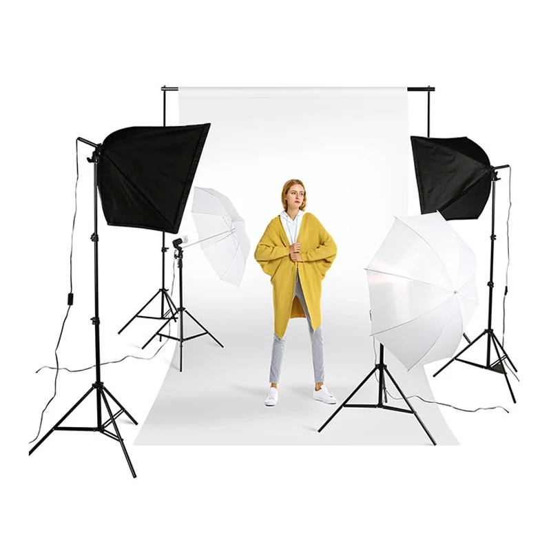 Nuoxin Professional Softbox Light Backdrop Stand Camera Photography Equipment Background for Photography