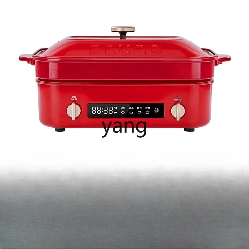 

LMM Multifunctional Cooking Pot Mandarin Duck Hot Pot Cooking, Fried, Fried and Shabu Integrated