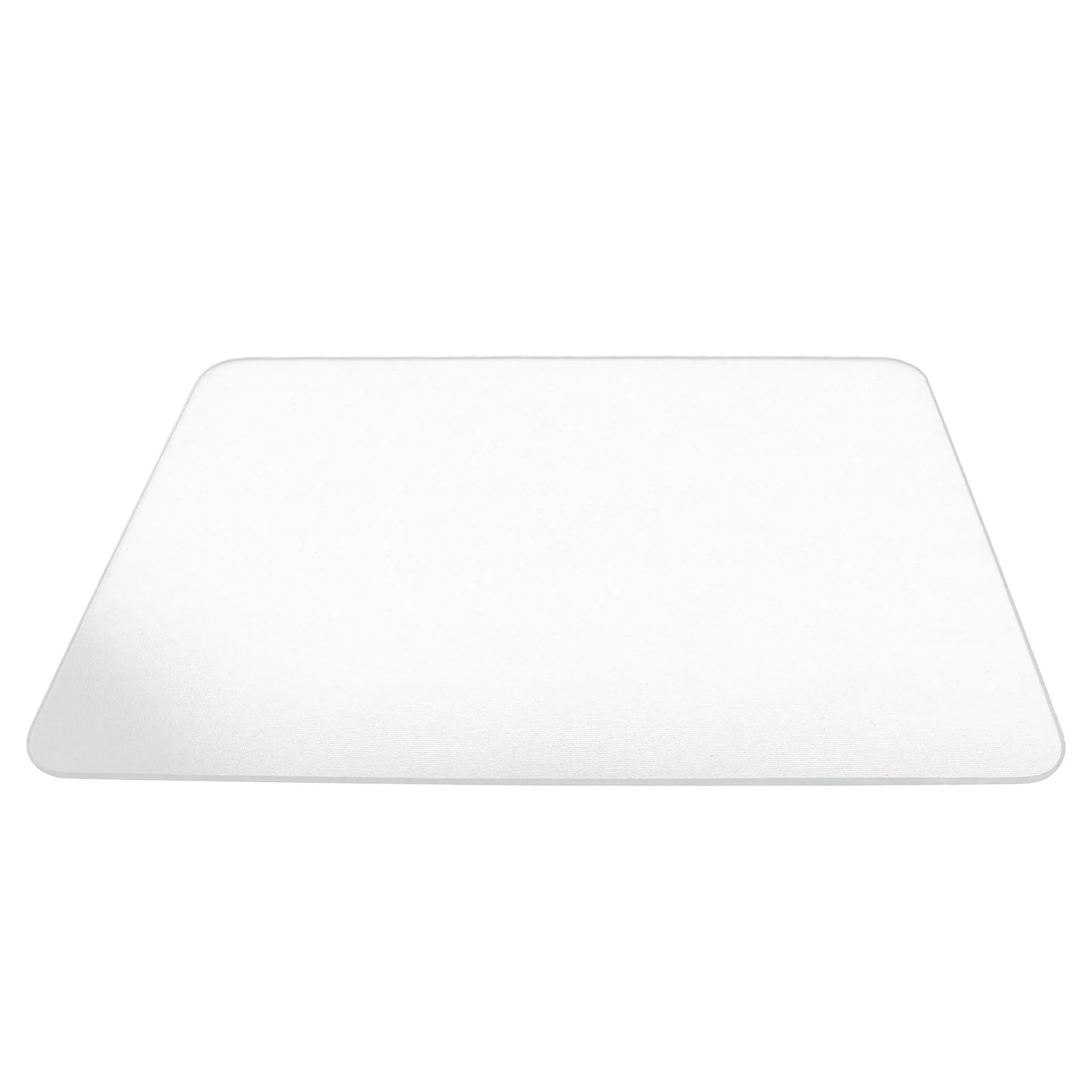 

Glass Mouse Pad Office Desk Mousepad Clear Non-slip for Laptop Mousepads Gaming