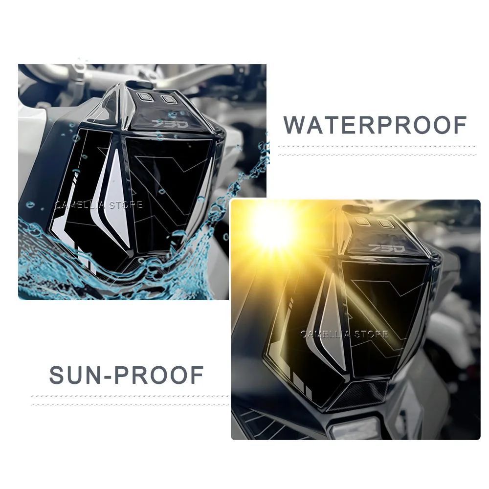 혼다 X-ADV 750 2025 오토바이 액세서리 3d 에폭시 오토바이 연료 탱크 사이드 스티커 방수 스티커 새로 출시