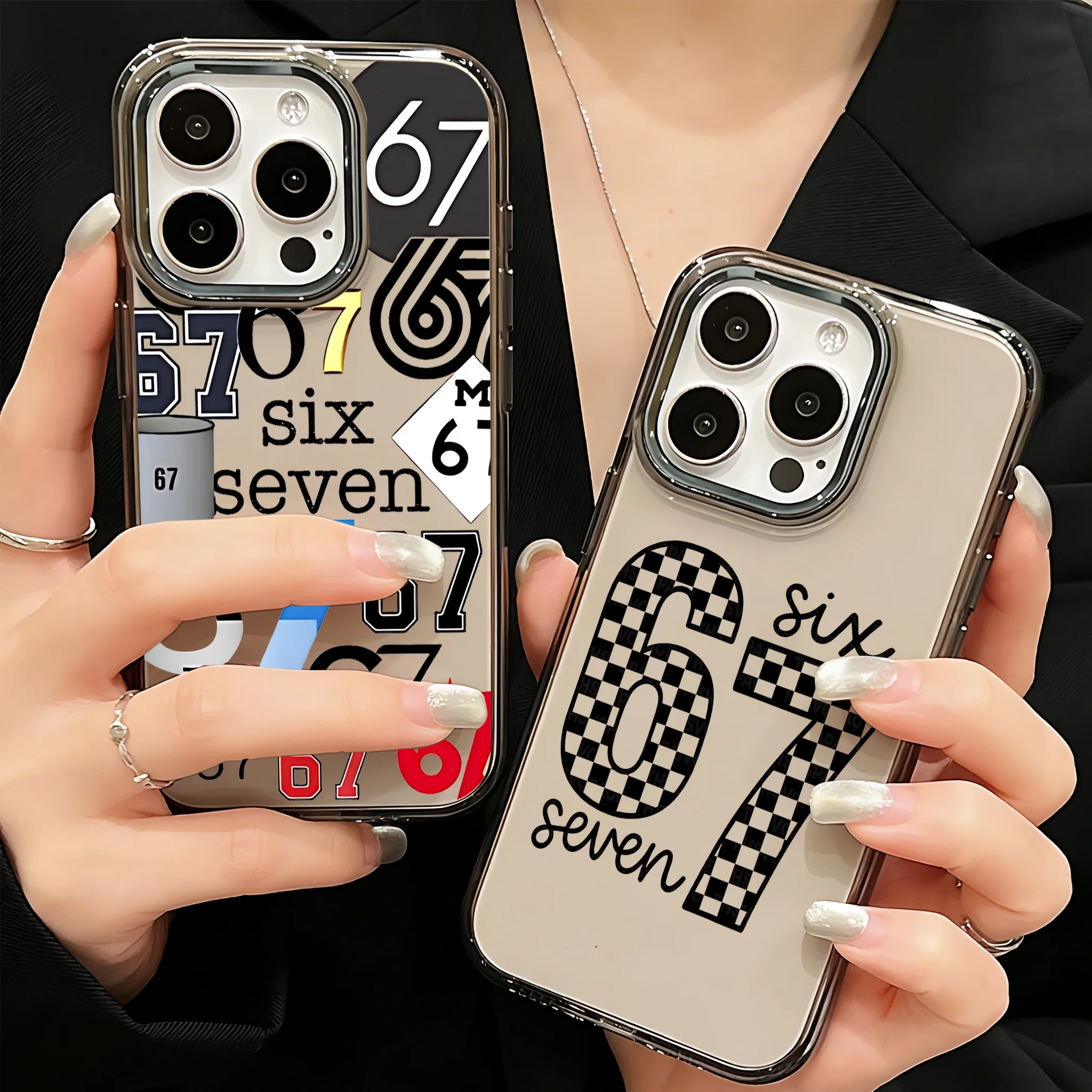 Six Seven 67 Phone Case for Samsung Galaxy A57 A56 A36 A26 A06 A55 A35 A16 A54 A34 A25 A24 A15 A14 A05S A05 A73 A53 A33 4G 5G