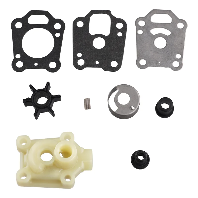 Water Pump Kit For Tohatsu 4HP 5HP HANGKAI Parsun 5HP 6HP Boat Motor 2T 369-65011-0 Mercury 4HP 5HP 396-65021 369-65016