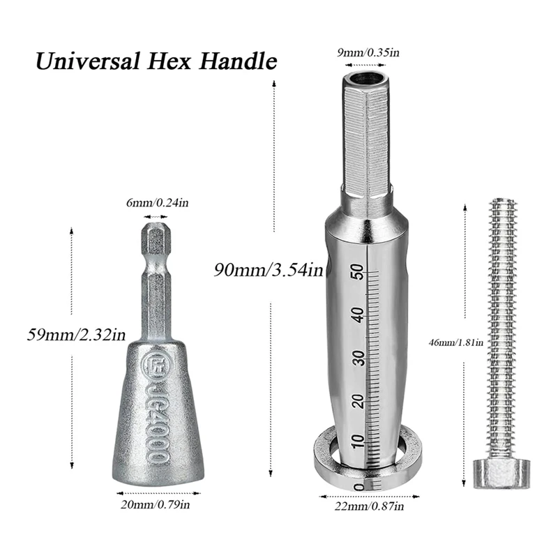 Wire Stripping And Twisting Tools For Drilling, Manual Wire Stripper And Wringer, 2-6Directions Simultaneous Stripping 2Pc