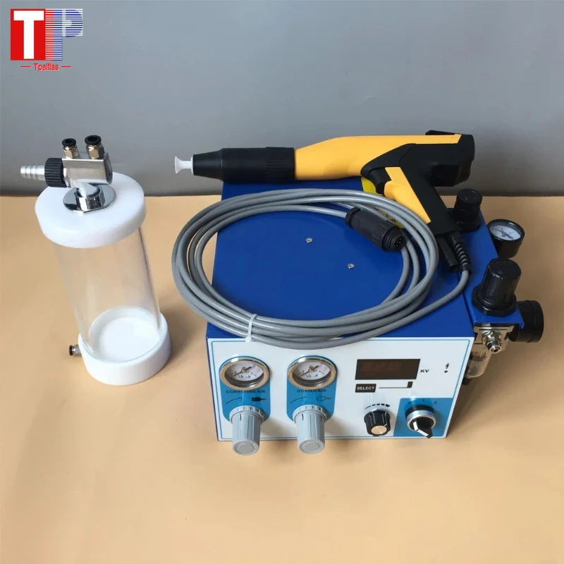 Tpaitlss Electrostatic Powder Coating Fludized Hopper Powder Coating Machine Kit HT-302TH