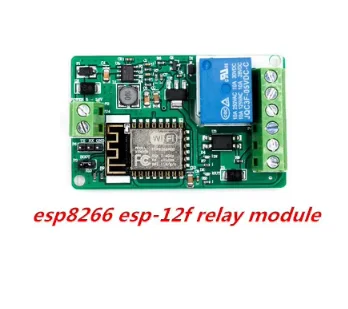 ESP8266 ESP-12 ESP-12F Relay Module 10A 220V Network Relay WIFI Module Input DC 4 Layers Board TVS Input Automatic Protection