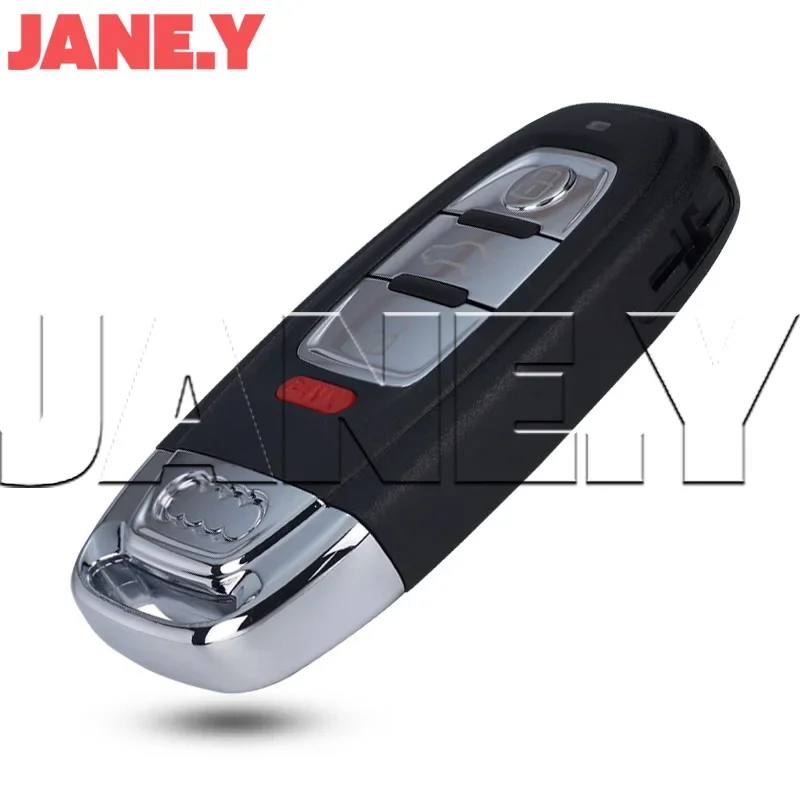 Car Remote control key 315MHz/433MHZ/868MHZ For Audi Car Key Q5 A4 A4L A5 A6 A7 A8 Auto Smart Key 754C/F/D Promixity Card