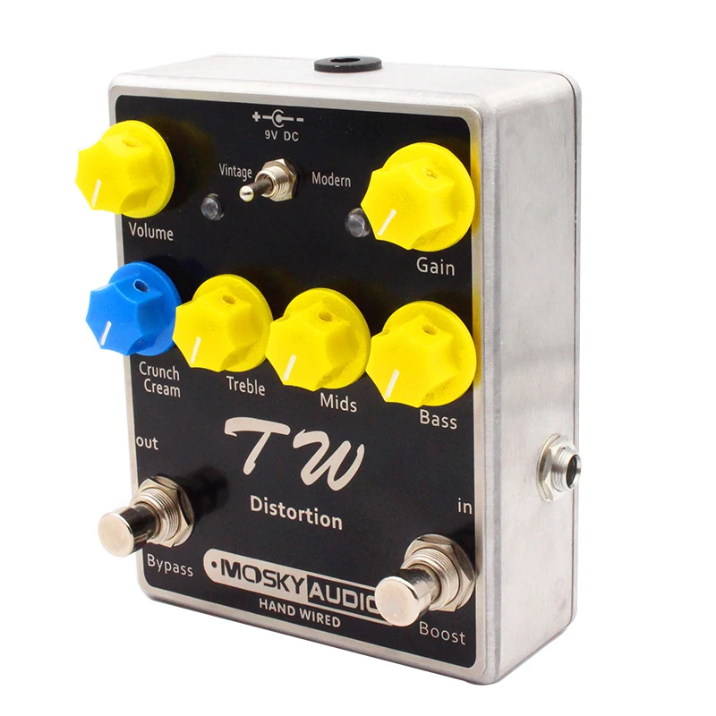 Moskyaudio Effects Processors TW Distortion Guitar Effect Pedal Guitar Electric Guitars Bass Clip Musical Music Tremolo