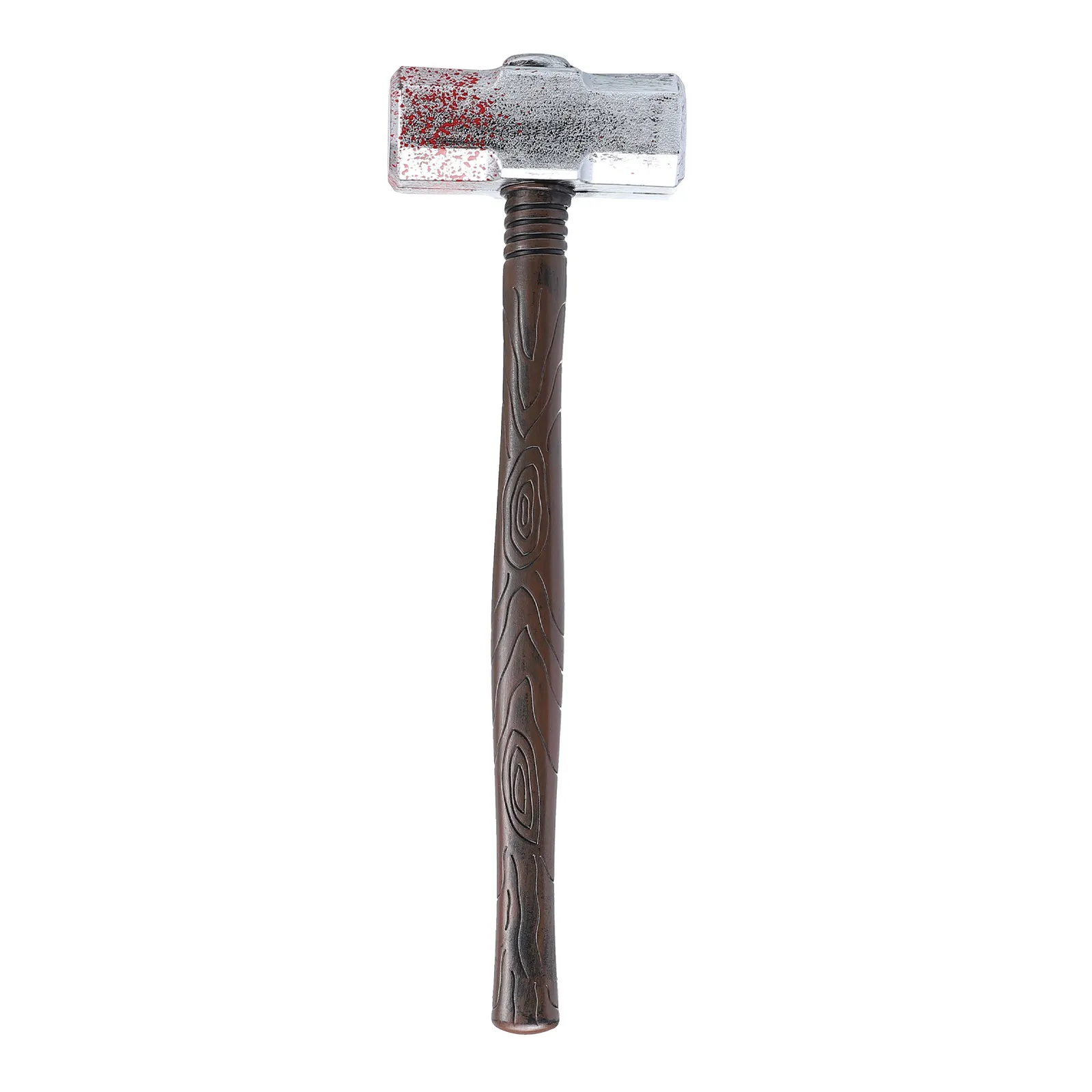 

1Pcs Realistic Plastic Hammer Prop for Halloween Cosplay Costume Party Prank Decor Masquerade Carnival Theatrical Reenactment