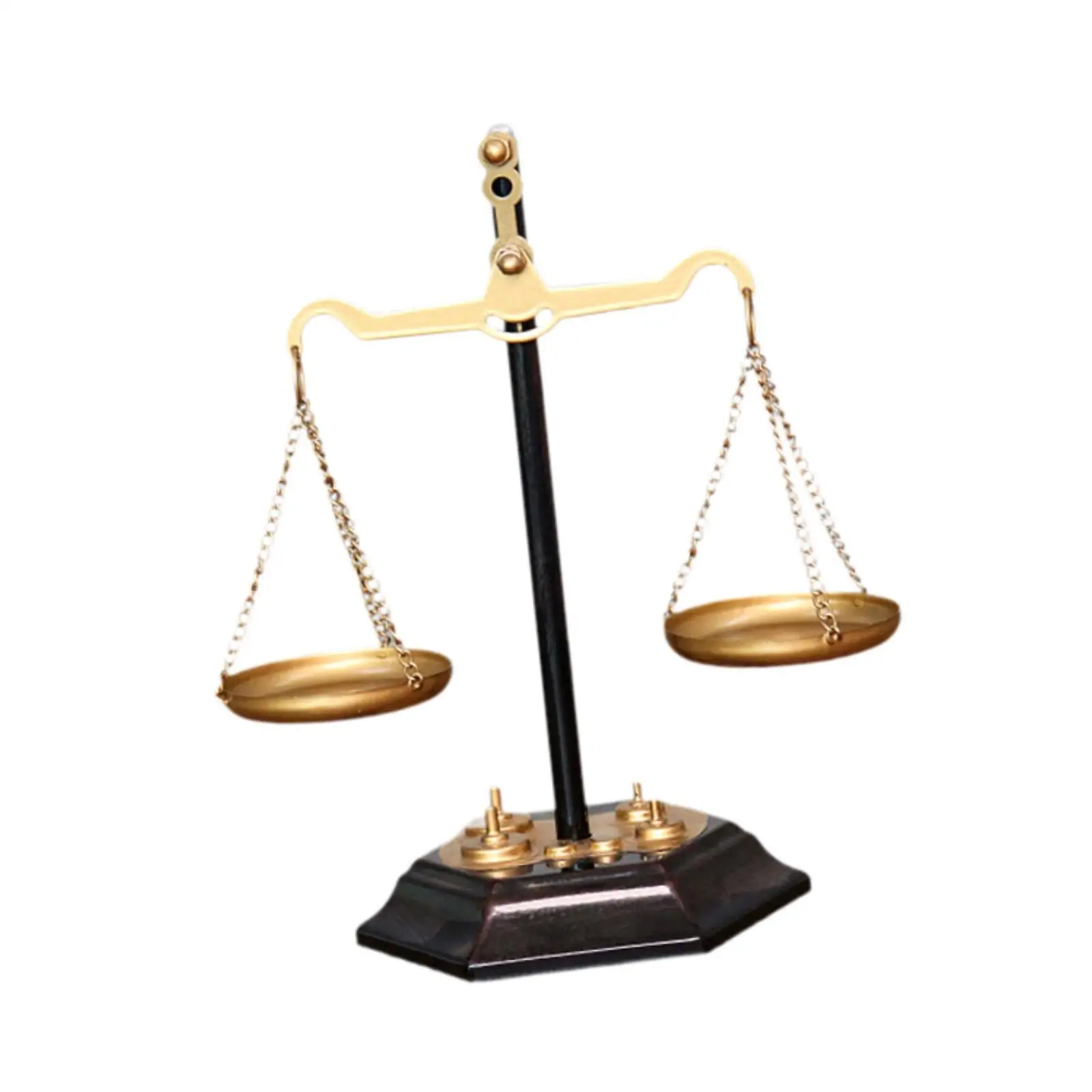 

Libra Jewelry Display Desktop Balance Scale Art for Bracelets Necklace Rings 20cmx25cm