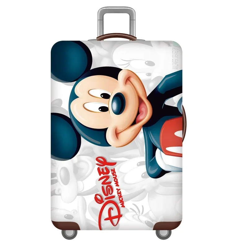 Disney Mickey Minnie Travel Suitcase Protective Cover Cartoon Luggage Case Dust Elastic Cover for 18-32 In Suitcase Accessories