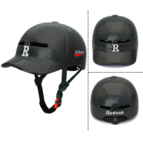 Cascos de bicicleta GUDOOK, nueva gorra de béisbol con visera, casco de bicicleta para adultos, cascos de bicicleta de montaña y carretera, tamaño ajustable, ciclismo