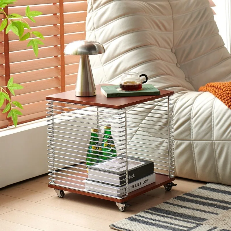 side table modular storage bookshelf, ocean board shelf, high-end coffee table c