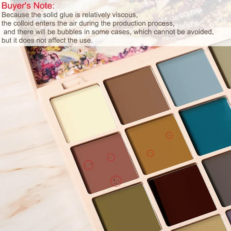 6 Colors Solid Polish Palette Nail Art Colorful Nail Varnish Nail Gel Polish Palette Manicure Canned Cream Mud Painting Gel