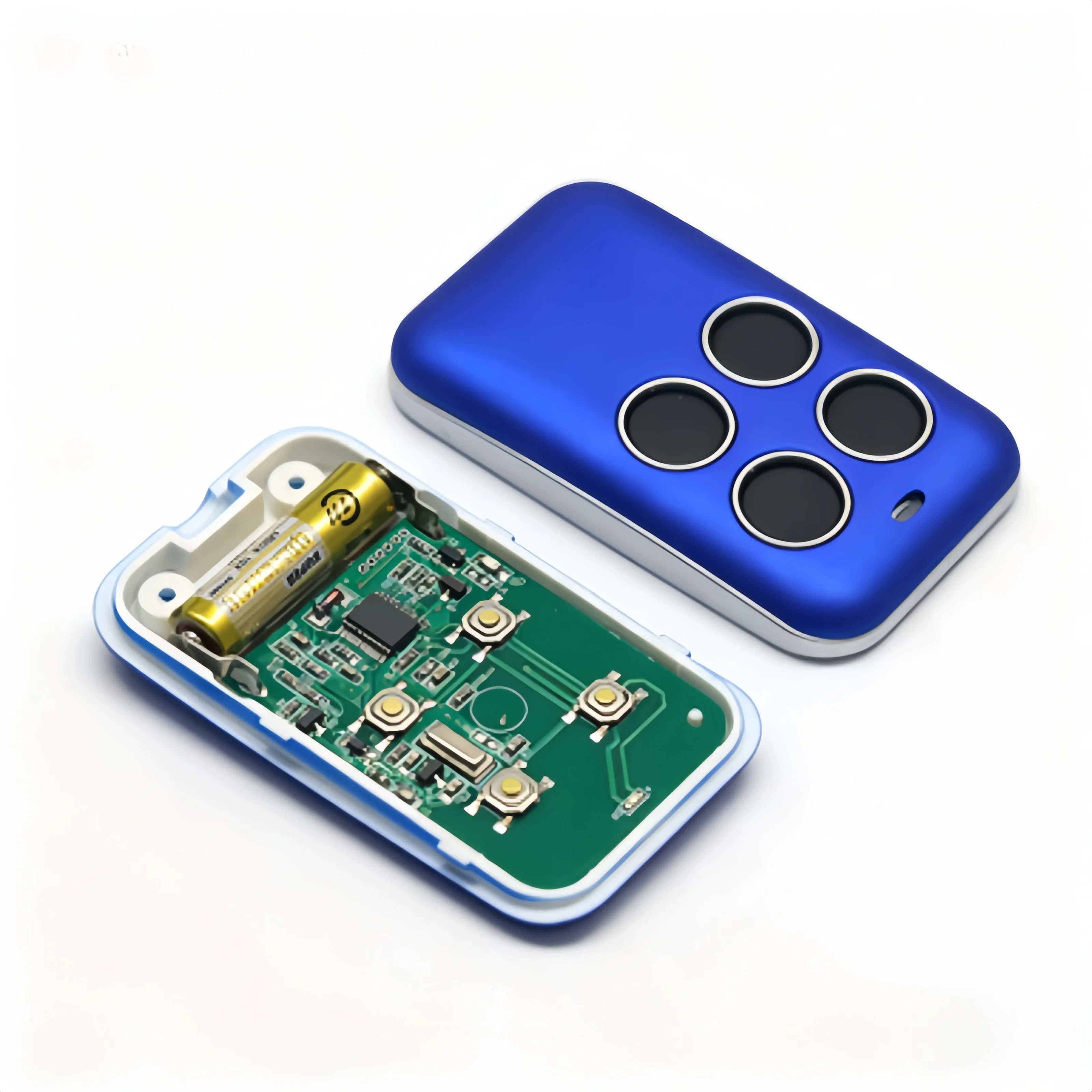 Remote Control Rolled Garage Door 4 Button RF Transmitter Clone Remote Universal Gate Barrier
