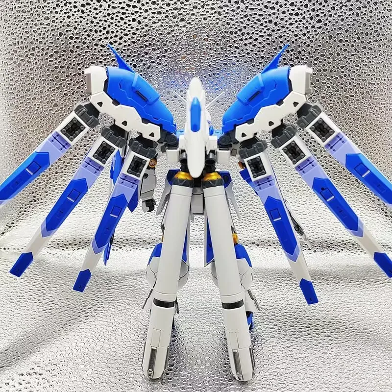 متوفر Gl نموذج RG-93-V2 Hi-ν Mech تجميع أطقم منمذجة مرحبا نو HG 1/144 عمل أرقام سطح المكتب الديكور دمية Gk الصبي لغز لعبة #5