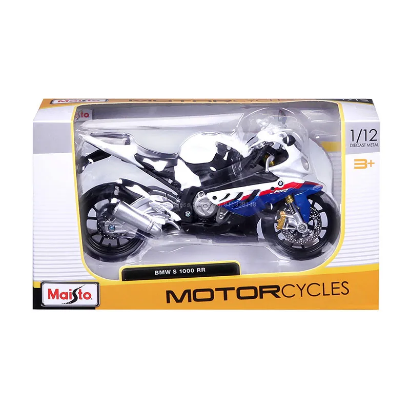 Maisto 1:12 scale BMW S 1000 RR motorcycle replicas with authentic details motorcycle Model collection gift toy