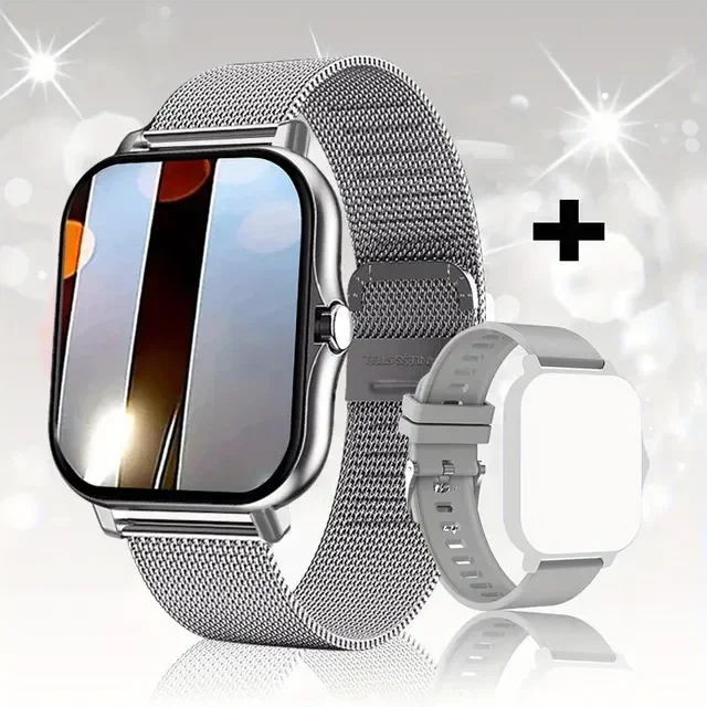 Double Strap Silver