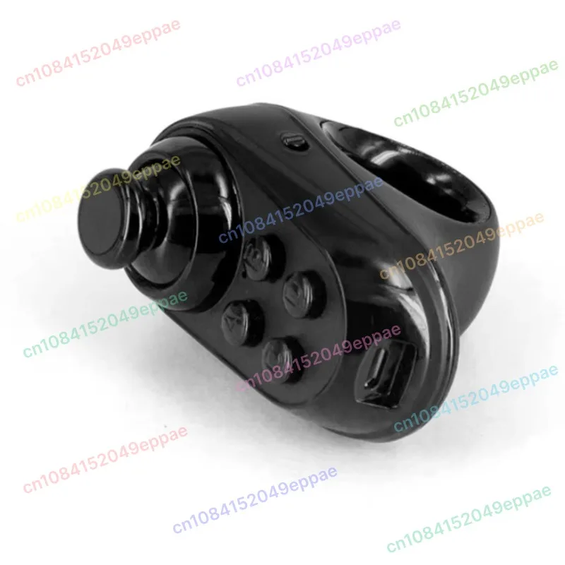 وحدة تحكم ألعاب بلوتوث لاسلكية بحلقة إصبع R1 لنظارات الواقع الافتراضي VR ثلاثية الأبعاد خوذة تيرنر للصفحة عن بعد #2