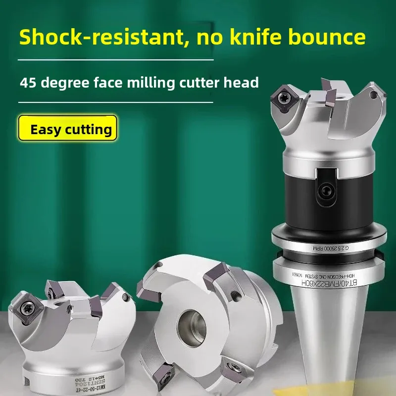 Numerical control machining center 45 degree chamfer cutter SEKT1204KM12-50/63/80 flying cutter