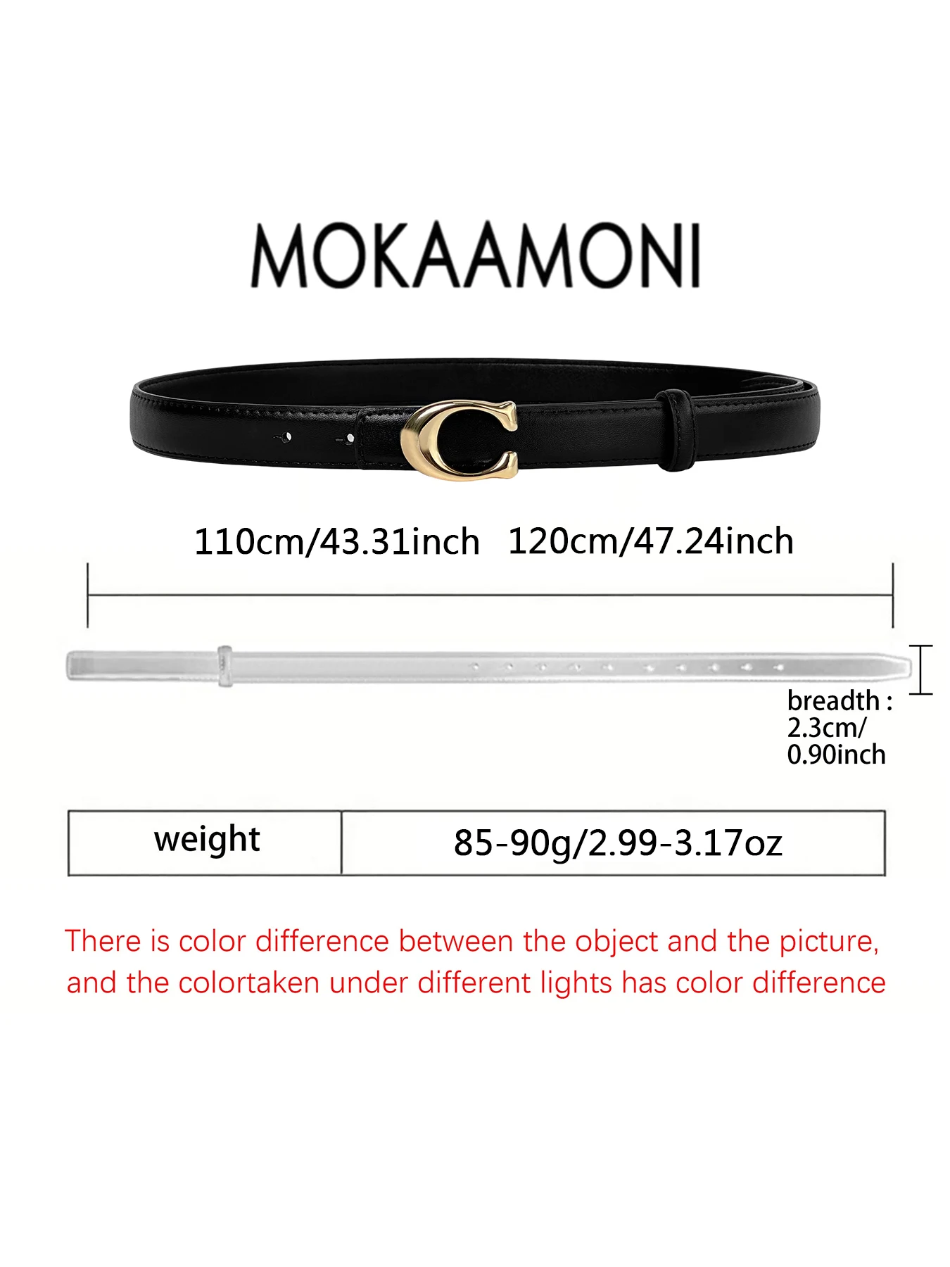 Elegant Ladies Belt Fashionable Denim Dress Belt High-End Design Sensation Goddess Accessory