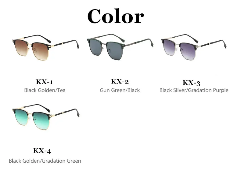 2025 neue Mann Frau Sonnenbrille Augenbraue Rahmen Brillen Mode Vielseitig Retro Hohe Qualität Sonnenbrillen Unisex UV400 Shades – Detail 3