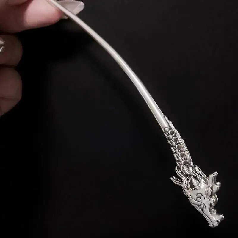 Leading Police Retro Handmade National Wind Hairpin Niche Hanfu Cheongsam Accessories Classical Metal Headdres