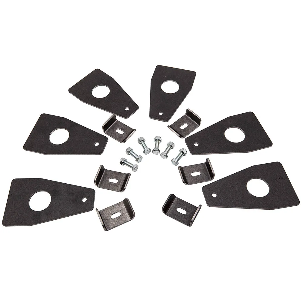 

Universal 6" Roof Rack Gutter Mounts Kit for Car SUV Truck 6Pcs Full Width