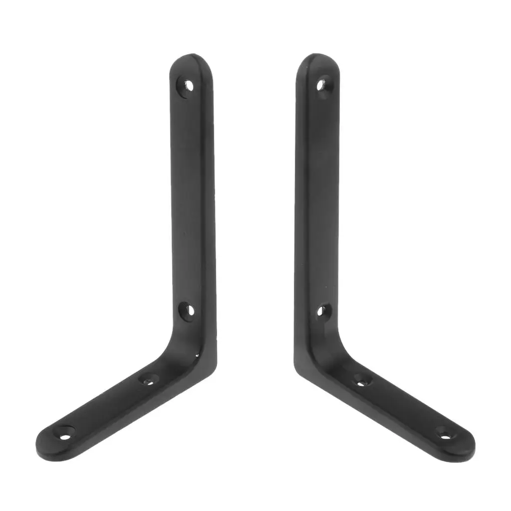 Floral Shelf Brackets Durable Aluminum Material Decorative Wall Shelf for Living Room Storage Display
