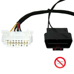 Fits for Ford Focus Fiesta Transit Obd Dummy Port Security Block Lock Anti Theft Car Accessories