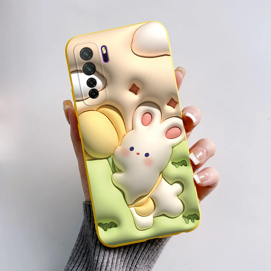 For Huawei Honor 30S Case Shockproof Silicone Panda Phone Case For Honor 30S 6.5\'\' CDY-NX9A CDY-NX9B Russian Version Back Cover