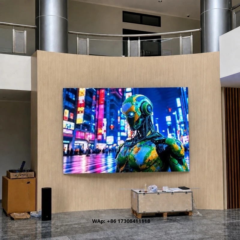 RAYBO SeamLux P2 Indoor Fixed LED Screen Small Pitch LED Video Wall 7680Hz High-definition LED Panel for Indoor Cultural Walls