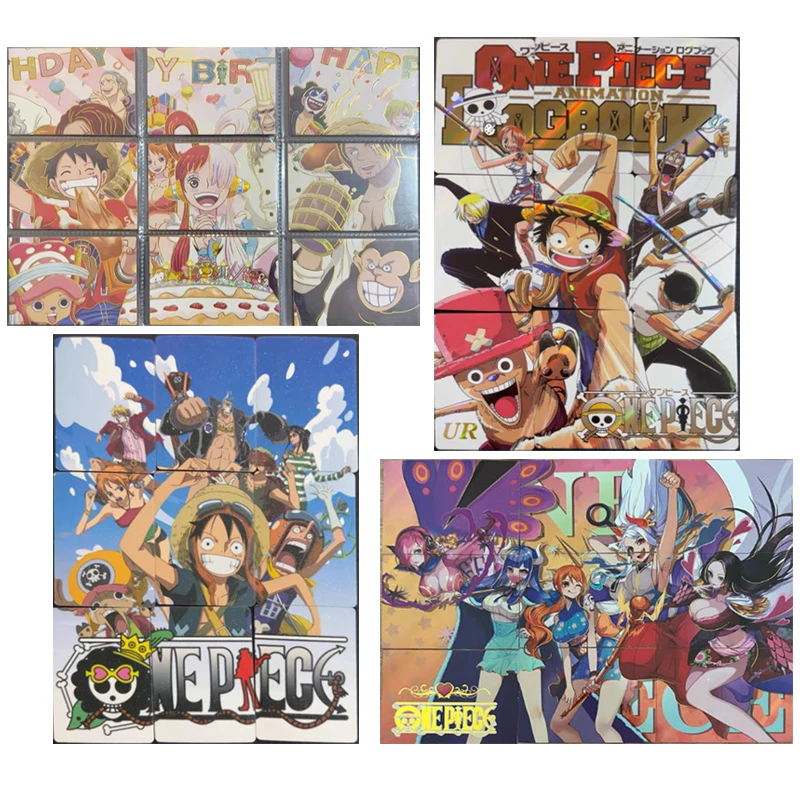 

Японское аниме ONE PIECE головоломка Боа Хэнкок Нами Обезьяна Д. Луффи Рождественский подарок на день рождения детские игрушки Коллекционные карты