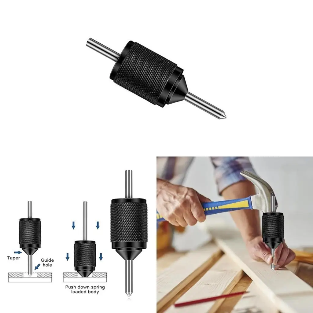 

R9UF закаленная сталь, переносной центр, пуансон, закаленный штифт 3/16 дюйма, длина 3-1/8 дюйма, замена для отверстия 1/4-3/4