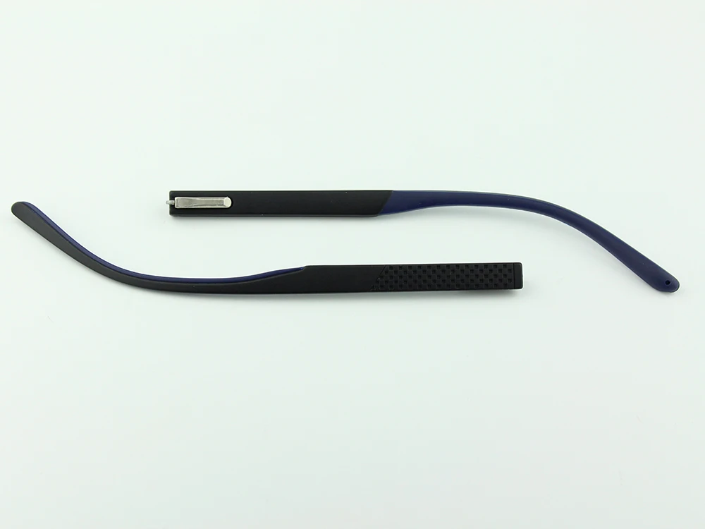 1pairs 7.3mm Width Glasses Eyeglasses PC Temple With Spring Plastic Leg Tip Optical Frame Eyewear Repairing Parts 3055