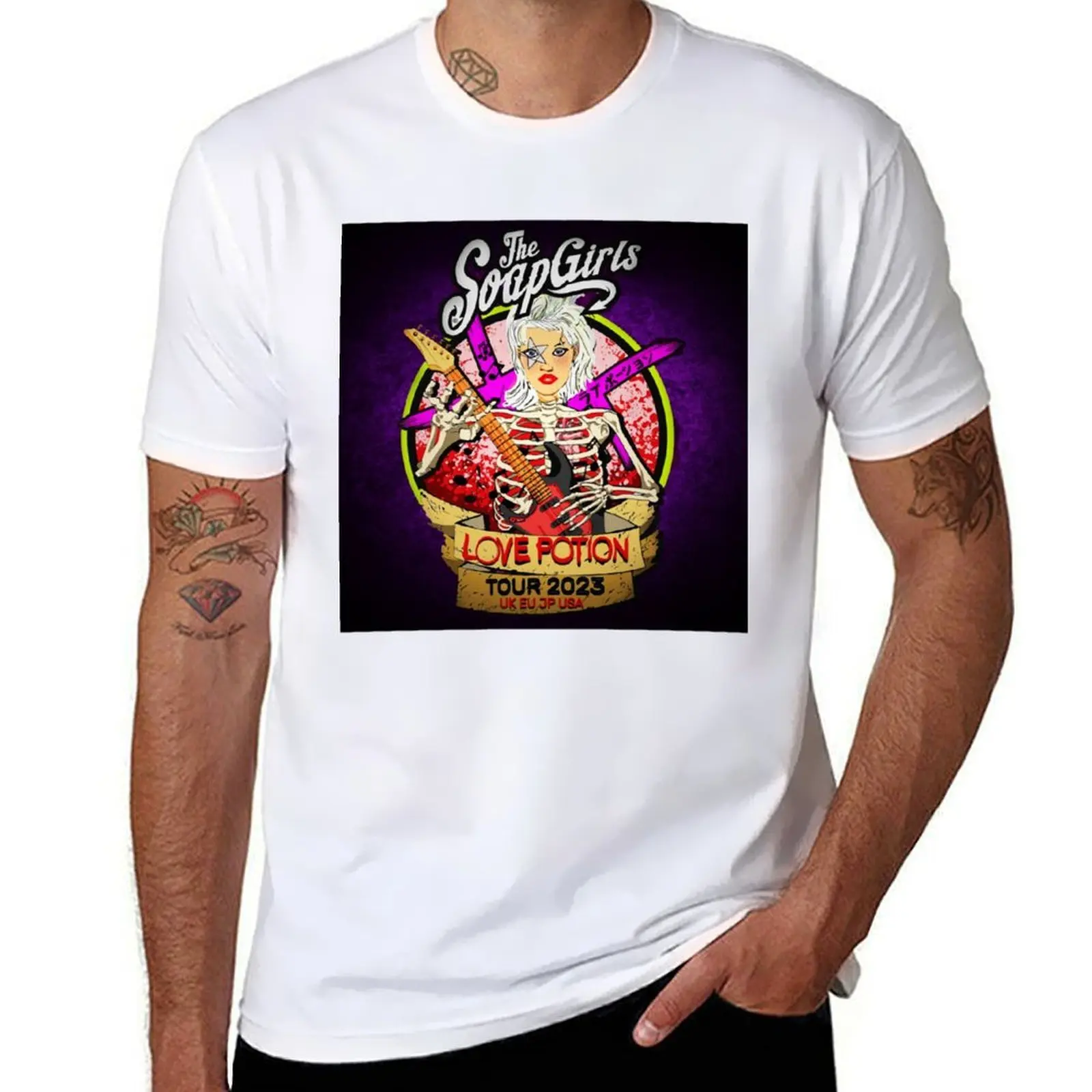 

the soap girls love potion T-Shirt man t shirt heavy cotton t shirt for man T-Shirt