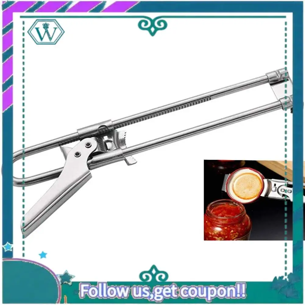 Apriscatole e bottiglie regolabili con apriscatole principali aggiornati, accessori da cucina apribottiglie manuale regolabile