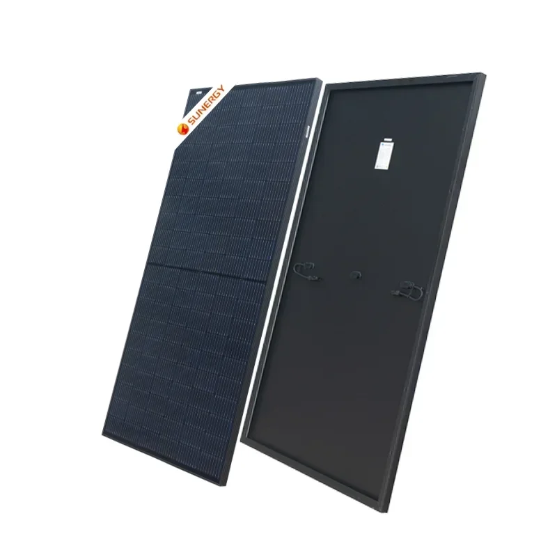 SUNERGY Stock in Rotterdam 1 pallet 36pcs 410W full black solar panel for solarenergy