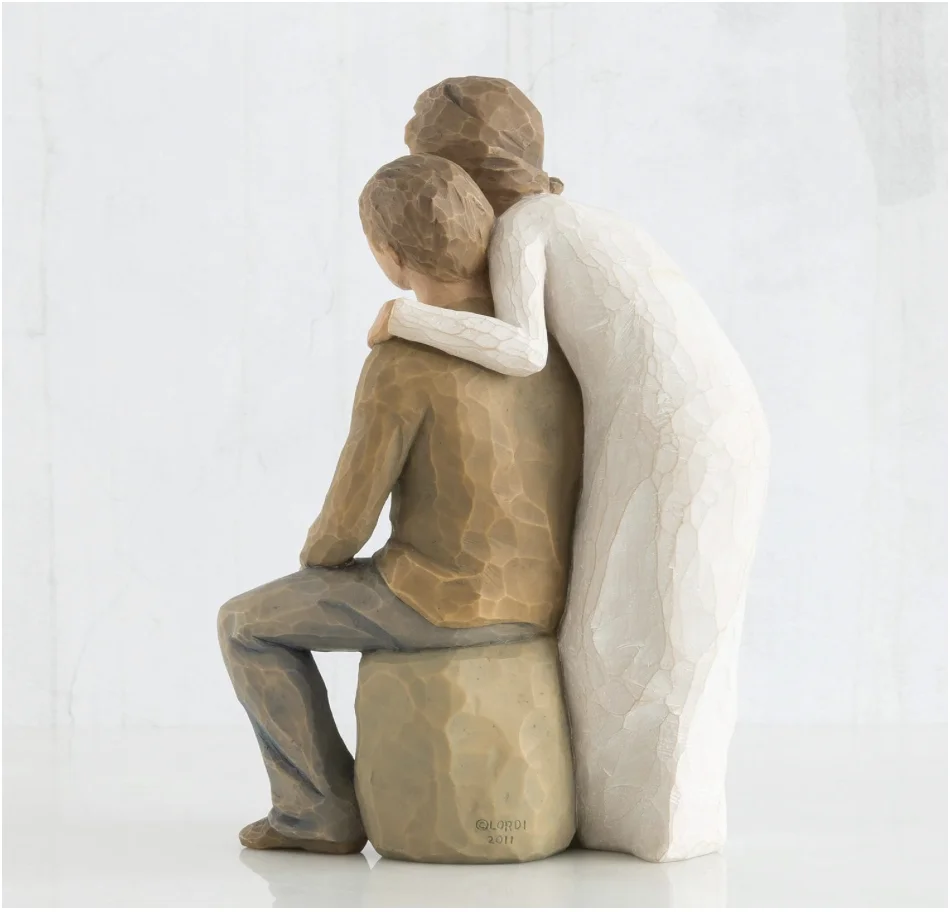 You and Me, Sculpted Hand-Painted Figure