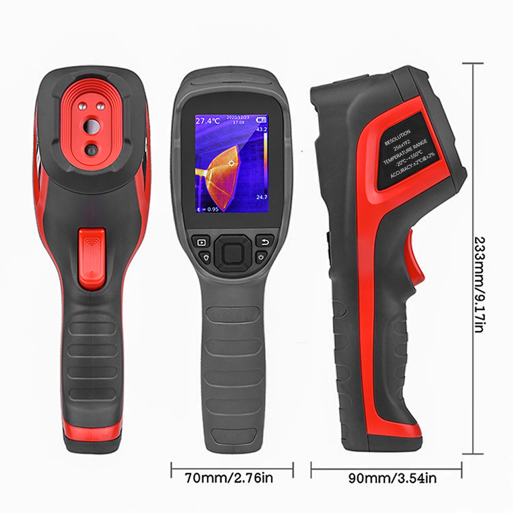 A-BF RX-680 256x192 , for leak detection, temperature measurement, electronics repair, pipeline detection