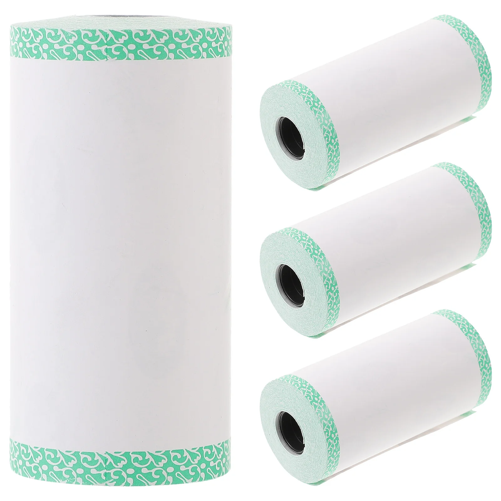 

4 Rolls Thermal Printing Paper Professional Multipurpose Thermal Cash Paper Roll for Supermarket Office