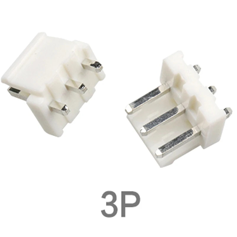 50 pces 2p/3p/4p/5p/6p/7p/8p/9p/10p vh3.96 3.96mm conector reto da caixa da caixa da agulha