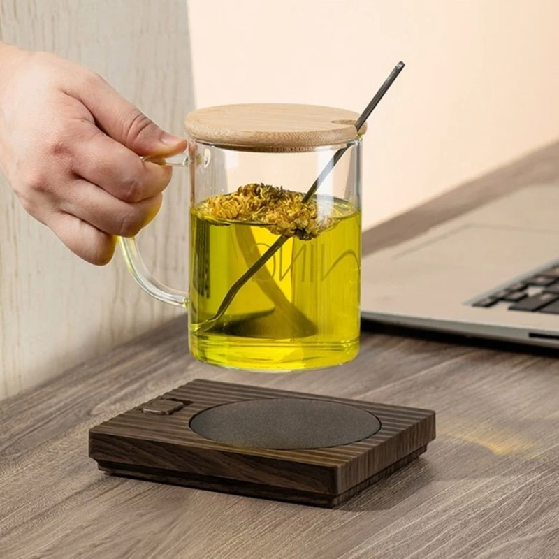 Efficient Mugs Warmer Plate Portable Home Comfortable Drink Warmer Quick Heating Beverage Warmer Pad