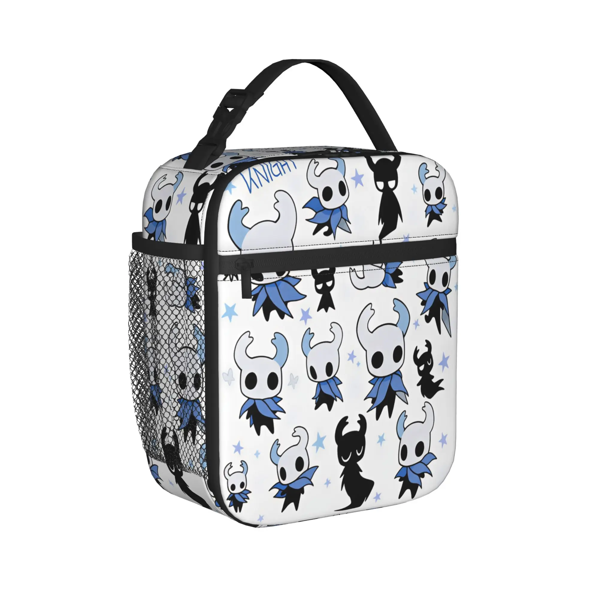 Hornet Hollow Knight Silksong  Lunch Bag For Child  Custom Travel Lunch Box Leisure Portable Insulated Oxford Cooler Bag